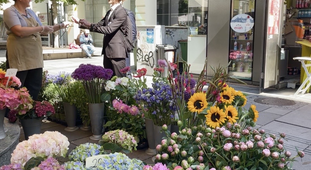 ウィーンの花屋さん